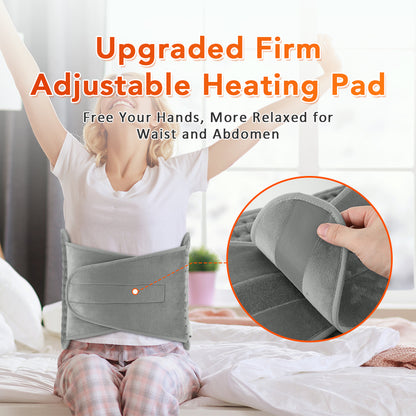 Heated belt for period pain