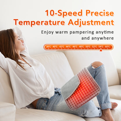 Heated belt for period pain
