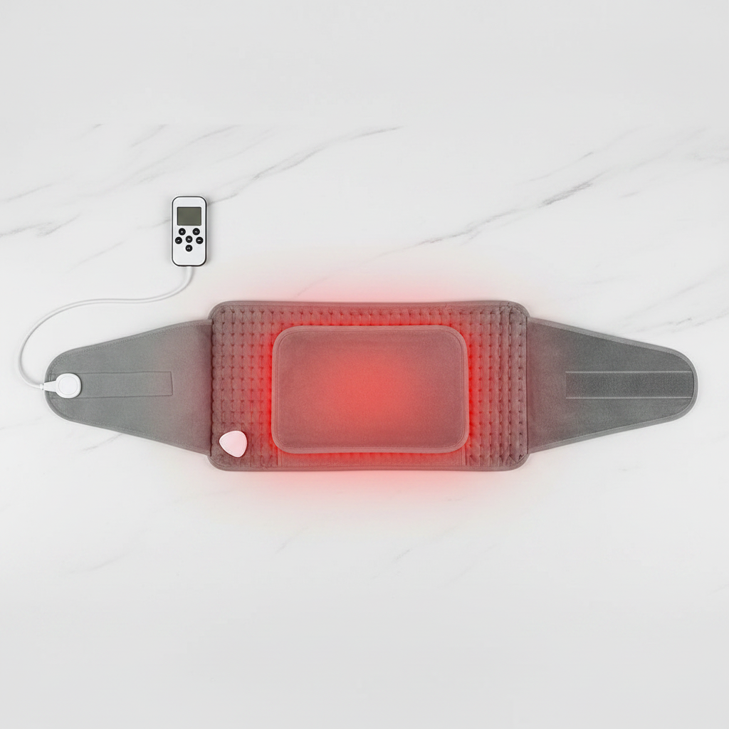 Product Flat Lay - Heated Belt with Remote